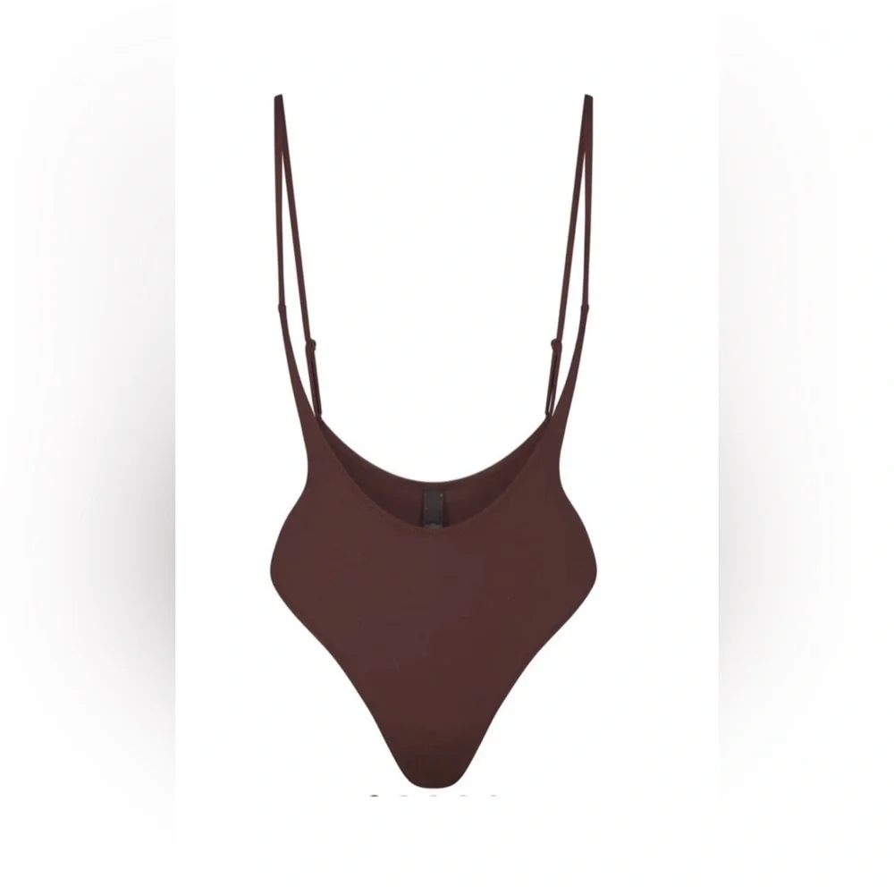 SKIMS Swim Recycled Cutout Open Bust One Piece Swimsuit NWT 3x